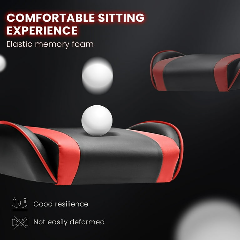 JONPONY Ergonomic Gaming Chair with Footrest & Reclining JONPONY Ergonomic Gaming Chair with Footrest & Reclining