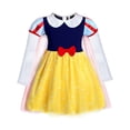 thumbnail image 2 of WIBACKER 1-6Y Girls Snow Princess Costumes Dresses with Cape Kids Fancy Dress Up for Halloween Party Cosplay Christmas - 1PCS, 2 of 10