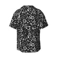 thumbnail image 7 of Kdxio Men's Hawaiian Shirt for Men Short Sleeve Shirt Daisies Flowers Summer Casual Holiday Beach Button Down T-Shirts, 7 of 7