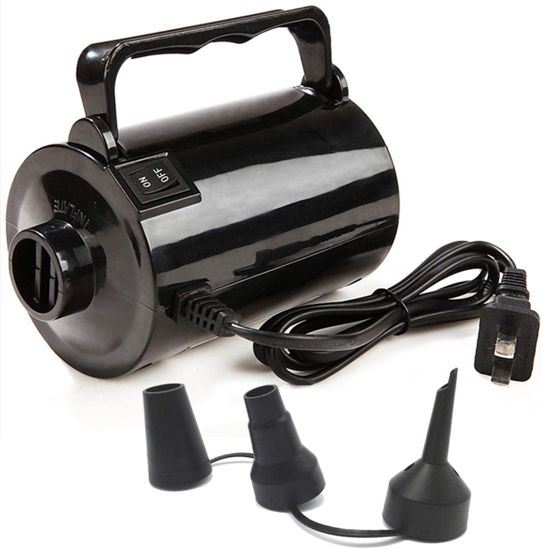 Electric Air Pump Portable Inflator Deflator for Inflatables Air Mattress Toys 