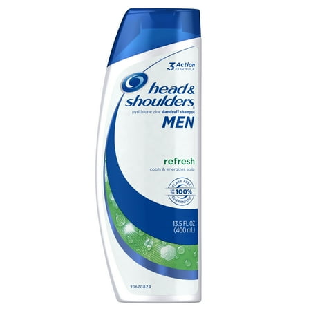 Head and Shoulders Men Refresh Anti-Dandruff Shampoo For Men 13.5 Fl (Best Shampoo For 2 Year Old With Curly Hair)
