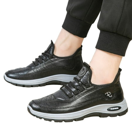 

Chnzic Couple Winter Thickened Velvet Cold Retro Sports Casual Shoes Breathable Soft Flat Bottom Lightweight Plus Size Comfortable Walking Shoes
