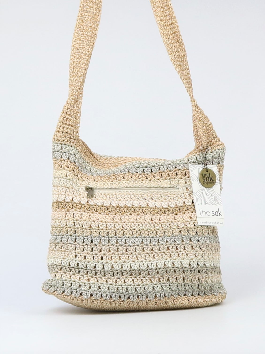 the sak hand crocheted bag