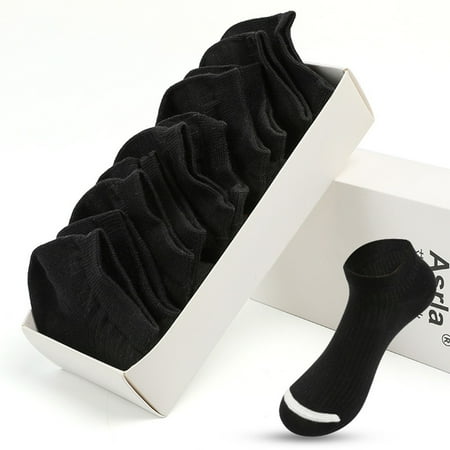

GLFSILL Spring/Summer Socks Solid Color Cotton Socks Men\ s Socks Women\ s Socks 5PC