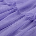 thumbnail image 6 of Riforla Women Tutu Maxi Skirt A Line Elastic Waist Layered Long Skirt Rave Party Puplum Skirt Mesh Skirt Womens Skirts S, 6 of 8