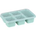 thumbnail image 1 of Wheat Straw Lunch Box, Lunch Box, Five-compartment Lunch Box, Tea Lunch Box with Lid, Fresh-keeping Snack Plate, Snack Snack Box, 1 of 6