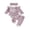 Purple, variant on RUINIXCW Daddy's Girl Outfit Newborn Baby Girl Hospital Coming Home Outfit Infant Baby Girls Spring Fall Winter Clothes Ribbed Long Sleeve Romper and Pants Headband Set