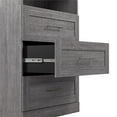 thumbnail image 5 of Pur by Bestar 86" Storage Kit in Bark Gray, 5 of 11