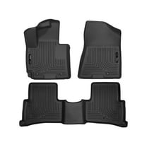 Husky Liners 99681 Weatherbeater Floor Mats Fit 2016-2018 Hyundai Tucson - Front/2nd Seat - Black
