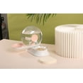 thumbnail image 4 of Pet Life ® 'Auto-Myst' Snail Shaped 2-in-1 Automated Gravity Pet Filtered Water Dispenser and Food Bowl, 4 of 10
