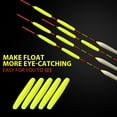 thumbnail image 1 of Float Indicator, Orange/Yellow Plastic Lightweight Portable Fishing Bobber Indicator Sturdy Durable  For Tackle Accessory For Fishing Accessory, 1 of 8