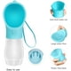 thumbnail image 3 of Botella de agua para perros, cuencos de agua de viaje para perros, cuenco portátil para perros con a prueba de fugas, dispensador de agua para cachorros para mascotas, caminar al aire libre,, 3 of 7