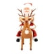 thumbnail image 2 of Adorno artesanal decorativo, juguete de Papá Noel, Papá Noel montado en ciervo, decoración de oficina, adornos, decoraciones navideñas, adornos, decoración del hogar, decoración de la habitación, deco, 2 of 9