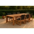 thumbnail image 2 of Meridian Furniture Tulum Black Water Resisting Outdoor Dining Arm Chair, 2 of 8