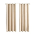 thumbnail image 2 of HBYJLZYG Blackout Insulated Curtain, Room Darkening No Drill Window Drapes 59"x63", 2 of 6