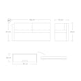 thumbnail image 2 of Sala para Jardín Exterior de Rattan Sintético ilios innova 4 Piezas Gris con Cojines Beige, 2 of 10