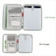 thumbnail image 1 of Organizador de Archivos de Viaje Cartera Multifuncional para 12,9-13 Pulgadas Tablet Sleeve Case Tablet Bolsa de Transporte Verde, 1 of 5
