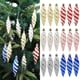 thumbnail image 2 of piezas de piruletas navideñas con forma de bastón de caramelo, adornos colgantes para árbol de Navidad, decoraciones navideñas para el hogar, regalo de Año Nuevo 2024, 2 of 5