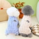 thumbnail image 2 of Ropa para mascotas Ropa para perros Otoño e invierno Ropa para mascotas Teddy Cat con anilla para tirar Bola de pelo Polar de cuatro patas, 2 of 6