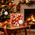 thumbnail image 4 of SHENGXINY Christmas Balls, Multi-Texture Assorted Shape Shatterproof Christmas Tree Ornaments for Tree Mantel Christmas Decorations, 4 of 6