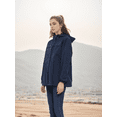 thumbnail image 3 of Women's windproof jacket sports outdoor  hooded multi-color contrast stitching polyester waterproof mountaineering camping hiking windproof waterproof jacket, 3 of 6