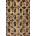thumbnail image 2 of Rugs.com Saturn Collection Rug – 6' x 9' Black Gray Medium Rug Perfect For Bedrooms, Dining Rooms, Living Rooms, 2 of 9