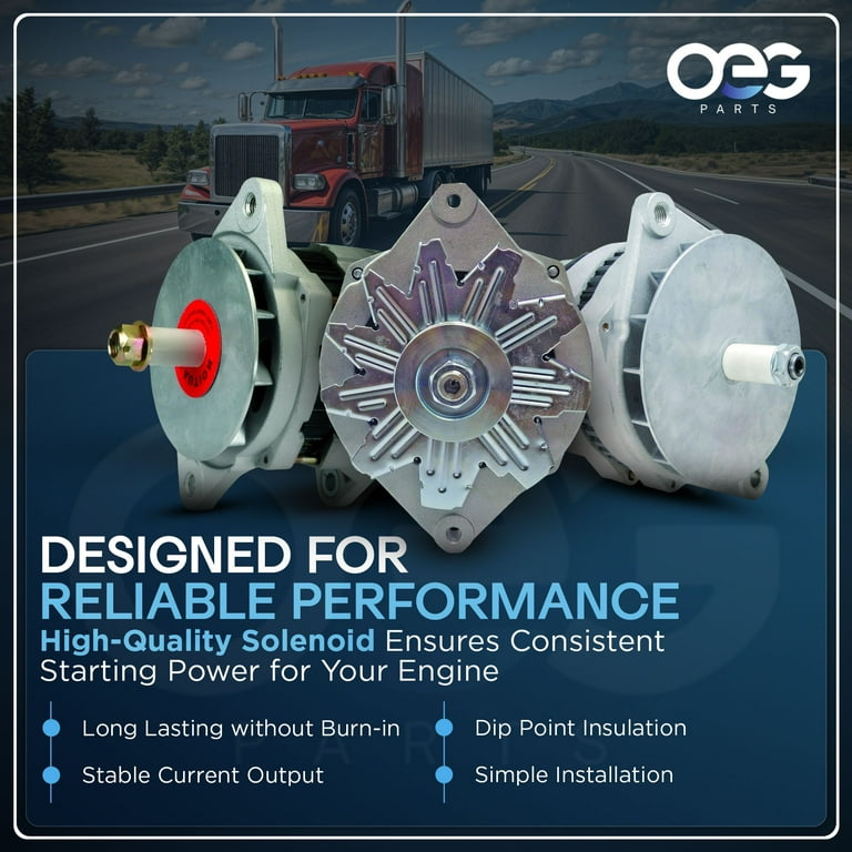 Hitachi Alternator for Isuzu 4HE1, 4HF1, 4HK1 Engines (1994