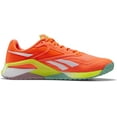 thumbnail image 2 of Reebok Nano X2 Orange Yellow Sneakers, New Women's Shoes HQ6300, Women's U.S. Shoe Size 8.5, 2 of 5