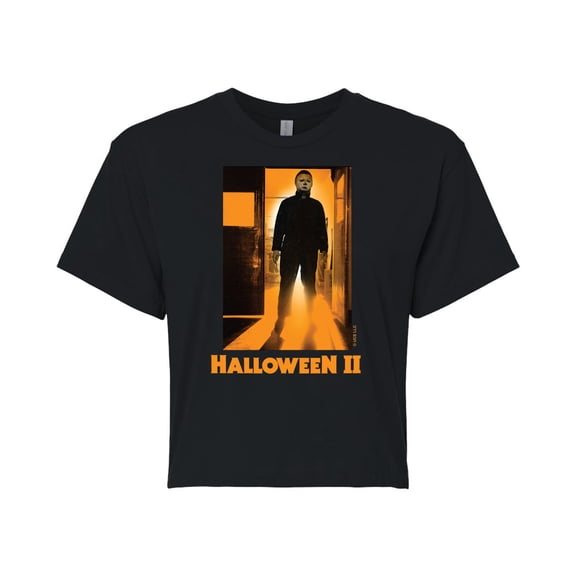 Halloween - Cropped Graphic T-Shirt