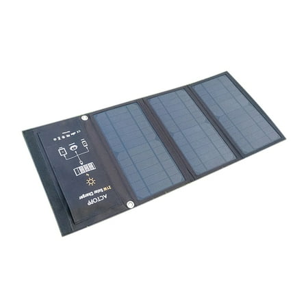 

SONGBIRDTH 21W Folding Dual USB Solar Panel Charger Board Module for Mobile Phone Tablet