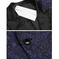 thumbnail image 2 of COOFANDY Men's Floral Party Dress Suit Stylish Dinner Jacket Wedding Blazer One Button Tuxdeo, 2 of 9
