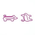thumbnail image 2 of 1box Animal Shape Iron Paperclips Cute Paper Clips Funny Bookmark Marking Clips Mixed color 24pcs/box, 2 of 3