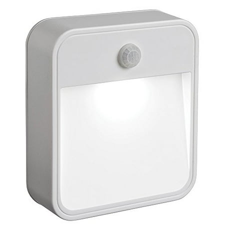 

Mr. Beams MB 722 White MB722 Battery Powered Motion Sensing LED Stick Anywhere Night Light 1-Pack