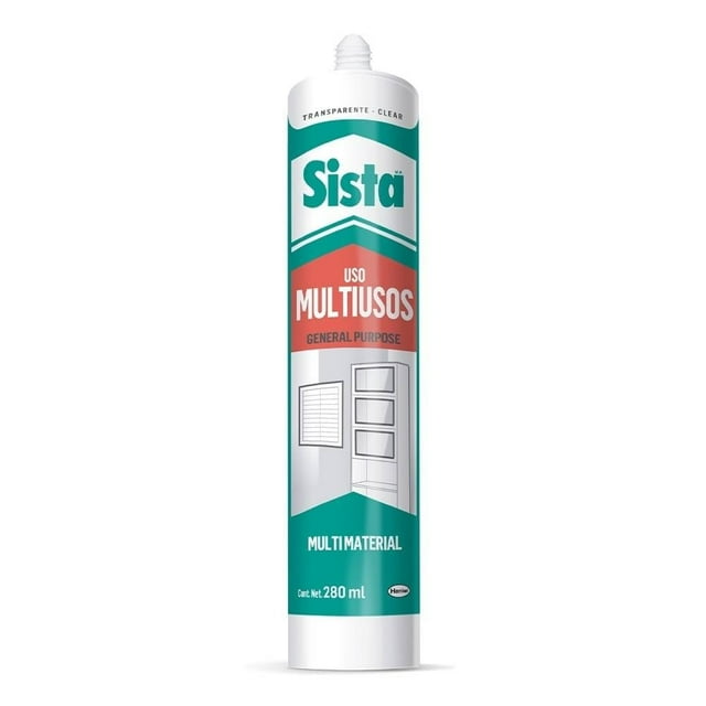 Sellador Sista MultiPurpose Multiusos 280ml color transparente