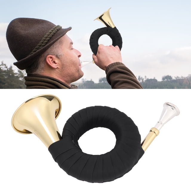 Mini Hunting Horn, Quality Pu Hunting Horn, For Learners Player Music Lovers Musicians