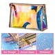 thumbnail image 3 of Bolsa de maquillaje holográfica para damas y damas de honor, bolsa de maquillaje portátil impermeable y bolsa transparente de artículos de tocador, 3 of 6