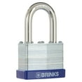 thumbnail image 2 of Brinks Laminated Steel Padlock 50mm Body with 1- 1/2 inch Boron Shackle, 2 of 12