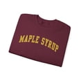 thumbnail image 3 of Maple Syrup Sweatshirt Gifts Crew Neck Shirt Long Sleeve Unisex, 3 of 7