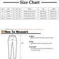 thumbnail image 3 of Htigea Palazzo Pants for Women Cotton Linen Capri Pants Summer Elastic High Waisted Yoga Long Pants Solid Color Loose Fit Wide Leg Pants with Pockets, 3 of 5