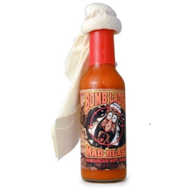Hot Sauce Harrys HSH8025 HSH Bomb Laden Mad Blast HABANERO Hot Sauce