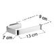 thumbnail image 2 of Porta Papel para Baño Rubinett Cuadrado Cromado de Acero Inoxidable, 2 of 3