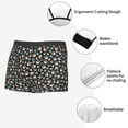 thumbnail image 3 of Yiaed Paw Animal Print Men's Soft Cotton Boxer Shorts Breathable Boxers Underwear Moisture-Wicking Underwear Stretch Boxer Briefs for Man-Medium, 3 of 5