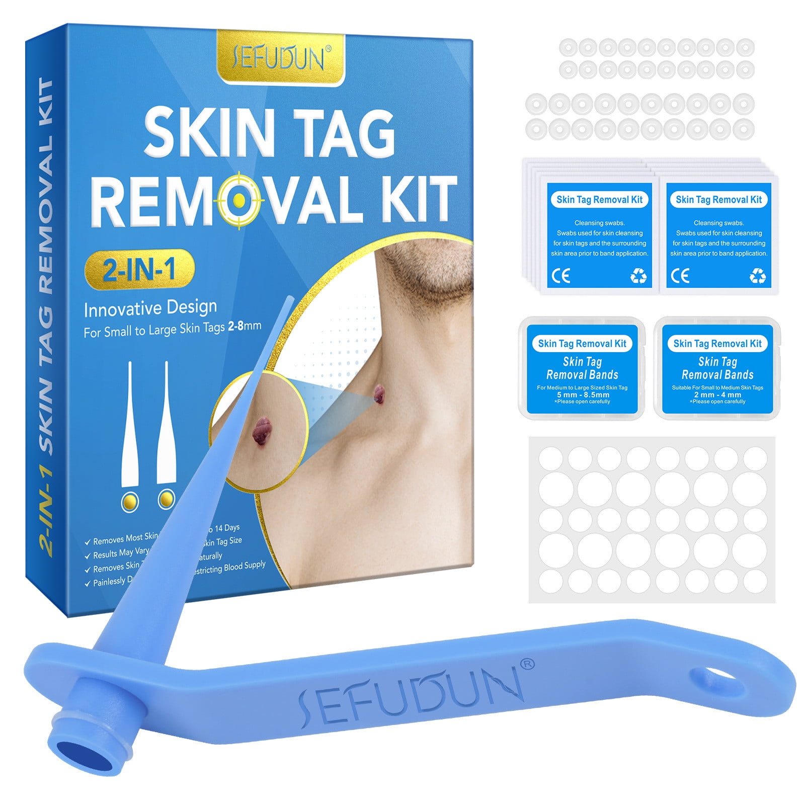 Universal Tag Removing Tool Cuidado de la piel para eliminar rápidamente las verrugas y verrugas