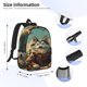 thumbnail image 5 of Disketp Forest Maple Leaf Husky Mochila Escolar de 15 Pulgadas, Mochila Ligera para Estudiantes, Viajes y Trabajo, Cómoda y Resistente para el Uso Diario, 5 of 6