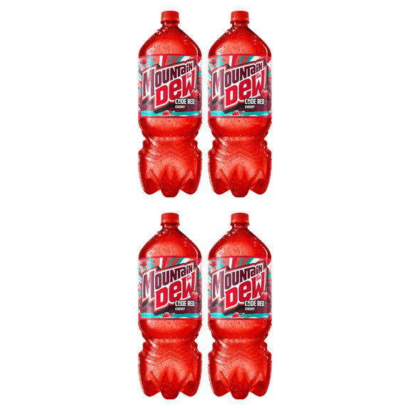 Mountain Dew Citrus Soda Pop, 2 Liter Bottle (Pack of 4)