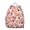 Pink-81, variant on Funny Dog Illustration Student Backpack – Playful Puppy Paw Print with Bone and Tail Cartoon Design, Artistic Watercolor Style for School