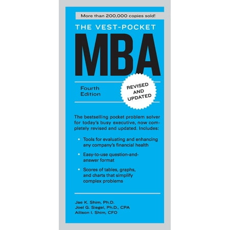 The Vest-Pocket MBA : Fourth Edition (Best Mba For The Money)