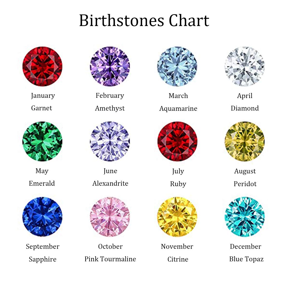 APSVO 925 Silver Plated Tennis Bracelet, April Birthstone photo 4