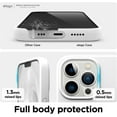 thumbnail image 4 of Compatible with iPhone 13 Pro Case, Liquid Silicone Case, Shockproof, Slim Phone Case, Anti-Scratch Soft Microfiber Lining, 6.1 inch (White), 4 of 5