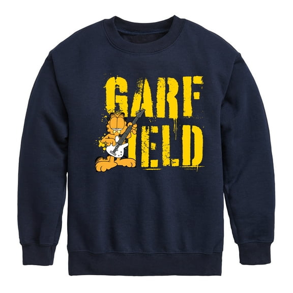 Garfield - Grunge - Toddler & Youth Crewneck Fleece Sweatshirt